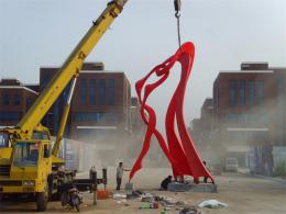 hj1744 不銹鋼雕塑-舞_青島國際服裝城不銹鋼雕塑、石雕、玻璃鋼雕塑_濱州宏景雕塑有限公司